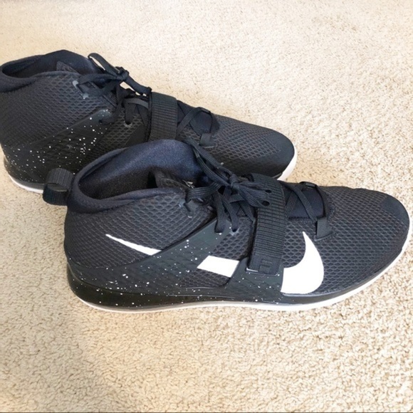 NIKE av6245-002 Air Force max 2 black speckled Size 18 shoes - Picture 4 of 9